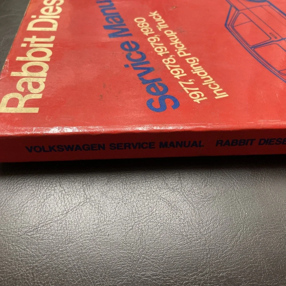 VW Rabbit Diesel Service Manual 1977 1978 1979 1980 (Pickup truck) Bentley